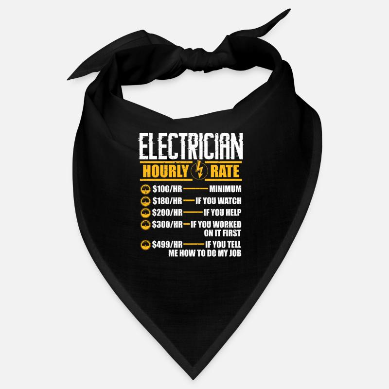 Electrician Electricity Electrics Electronics Gift Bandana