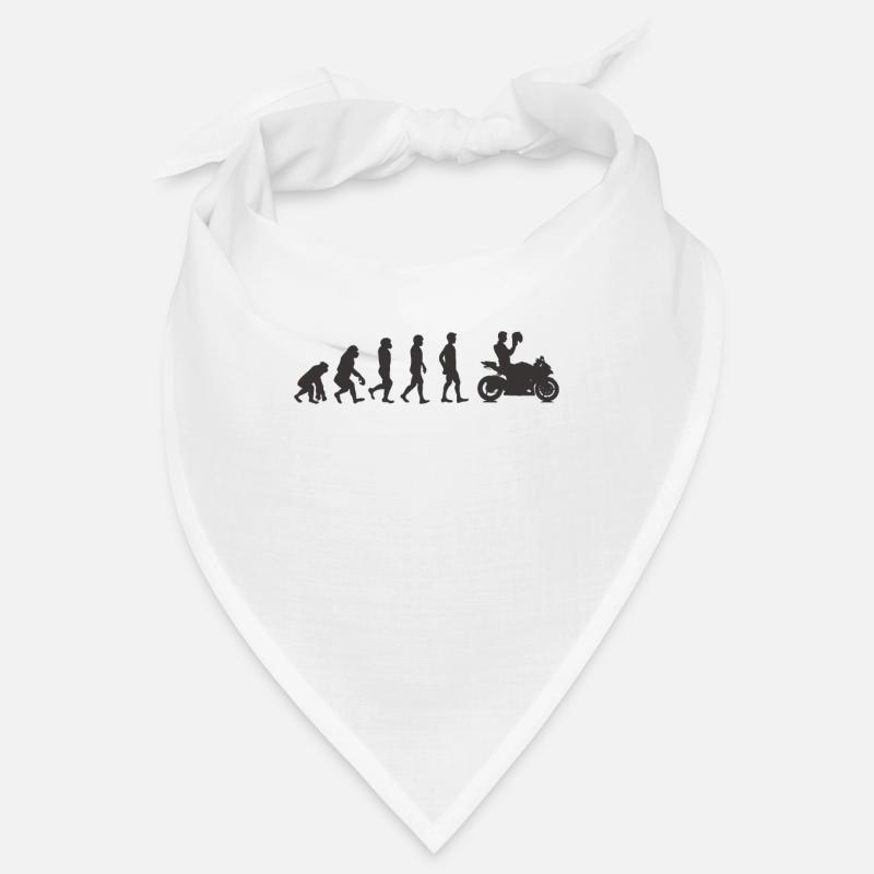 Motorrad Evolution Geburtstag Geschenk Weihnachten Bandana