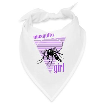 Mosquitos, Culicidae, Moskito For Mosquito Girls - Bandana - Weiß - Vorne