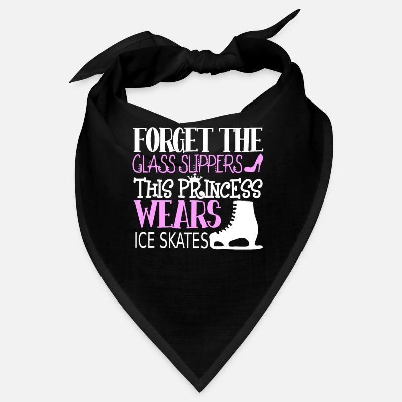 Eislauf-Geschenk mit lustigen Eiskunstlaufschuhen Bandana
