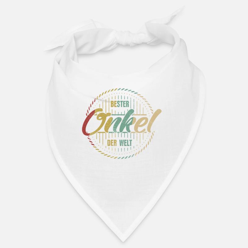 Bester Onkel - Bandana - Weiß