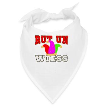 Karneval Köln - Bandana - Weiß - Vorne