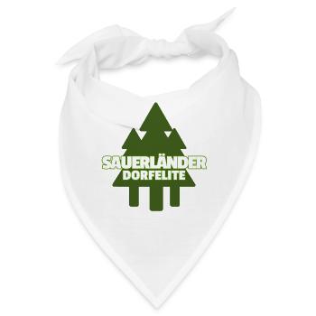 Sauerländer Dorfelite Sauerland Sauerlända - Bandana - Weiß - Vorne