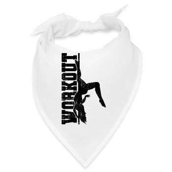 Pole Dance - Bandana - Weiß - Vorne