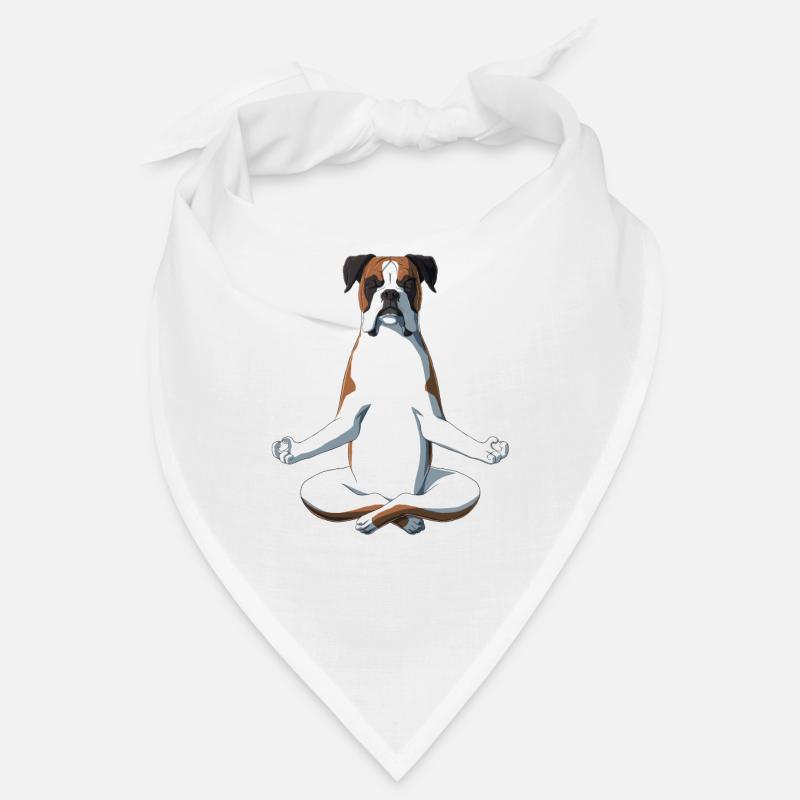 Yoga Boxer Hund Bandana