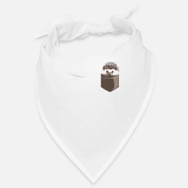 Poche poche poitrine poche mignon hérisson hérisson Bandana
