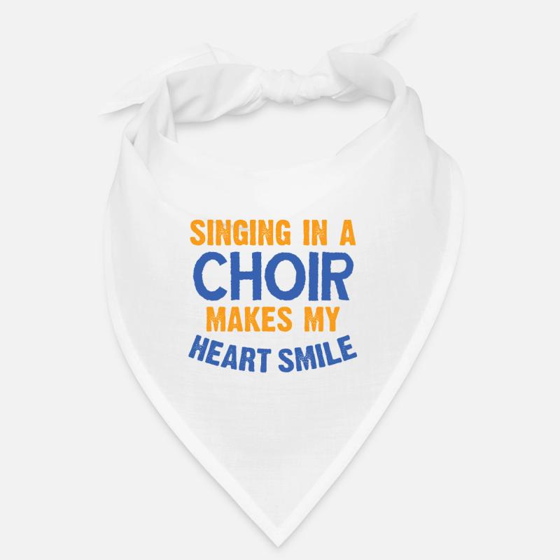 Choir singer singing Bandana