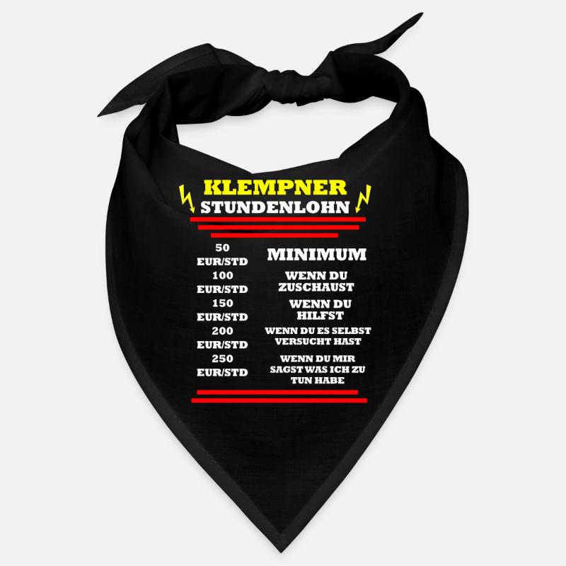 Klempner Stundenlohn Bandana