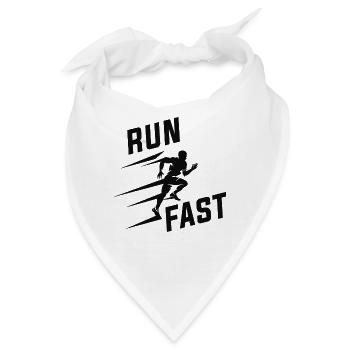 Leichtathletik Run Fast - Bandana - Weiß - Vorne