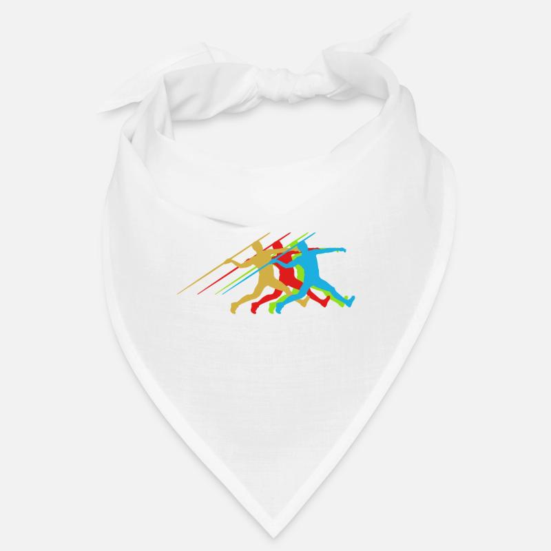 Lancer du javelot d'athlétisme Bandana