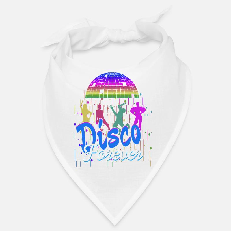Disco Forever - Bandana - blanc