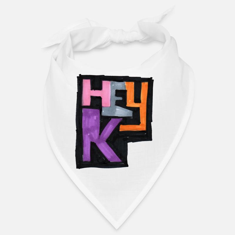 hey K Logo Bandana