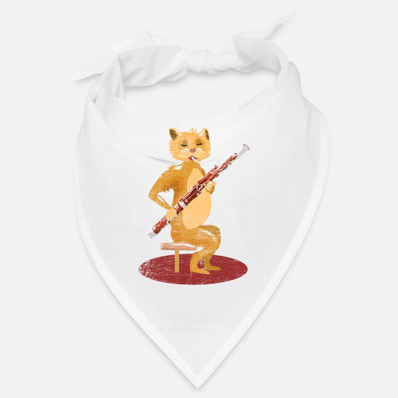 Fagott Katze Bandana