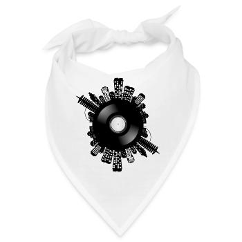 City DJ - Bandana - Weiß - Vorne