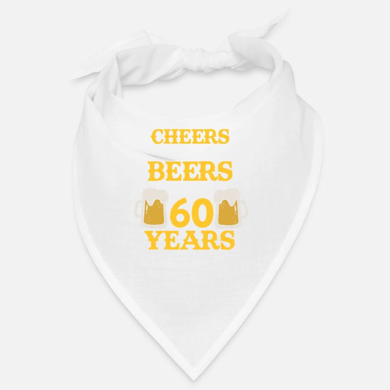 60. Geburtstag Bier Bandana