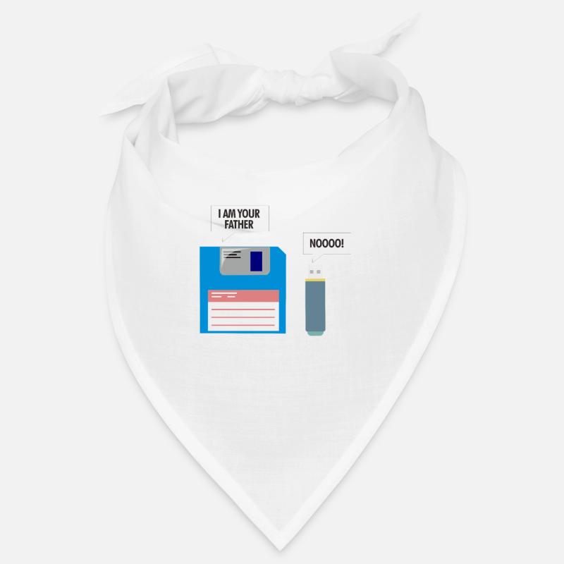 Floppy disk and USB Bandana