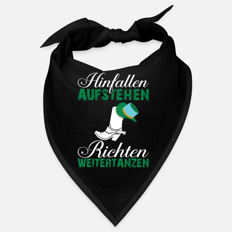 Linedance Tanzen Western Geschenk Spruch Lustig Bandana