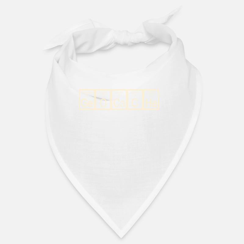 geocaching - Bandana - blanc
