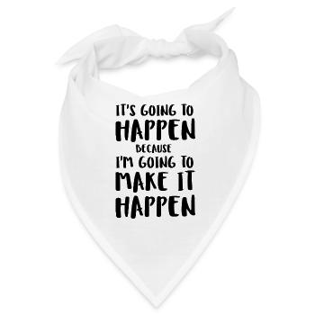 Suits Quotes Inspirational - Bandana - Weiß - Vorne