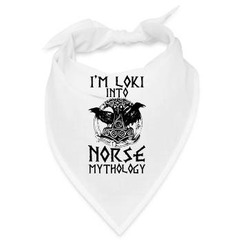 im loki in die nordische Mythologie - Bandana - Weiß - Vorne