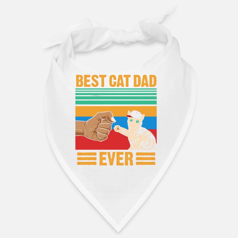 Best Cat Dad Ever Bandana