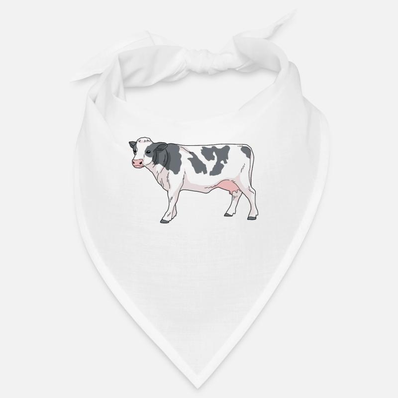 Comic Kuh mit flecken Bandana