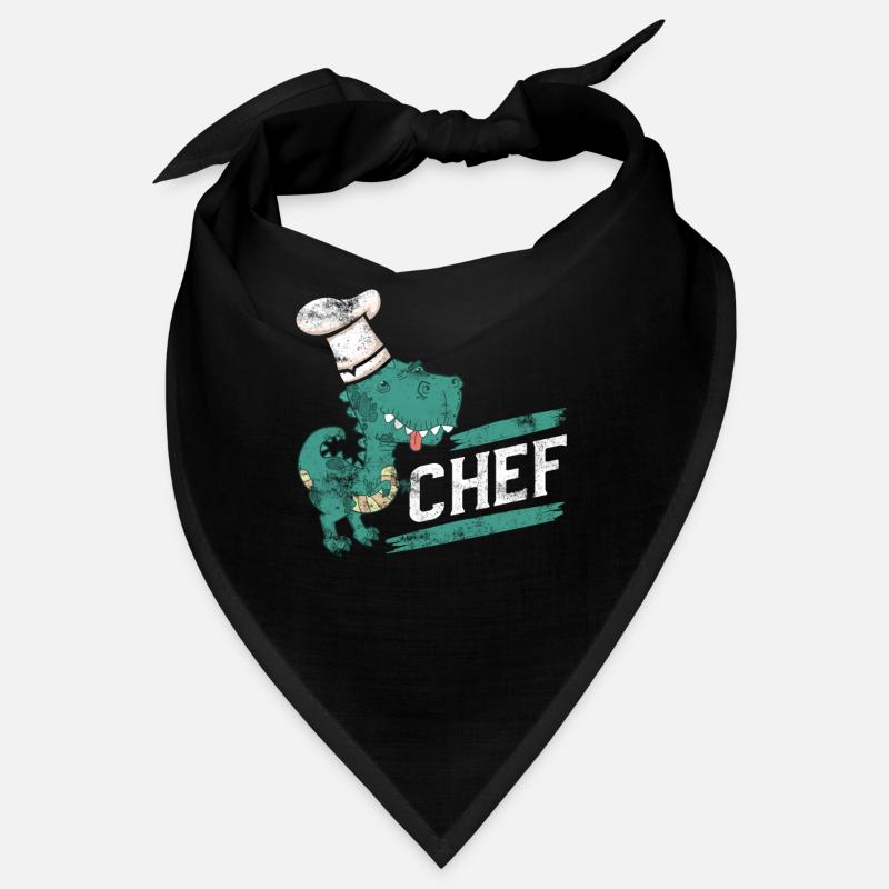 Dino Chef Kochen Küche Backen Geschenk Bandana