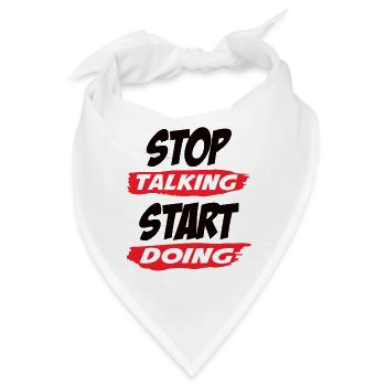 Motivation - Bandana - Weiß - Vorne