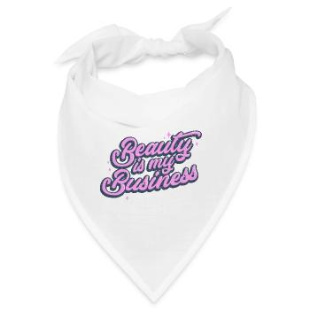 Kosmetikerin Make-Up - Bandana - Weiß - Vorne