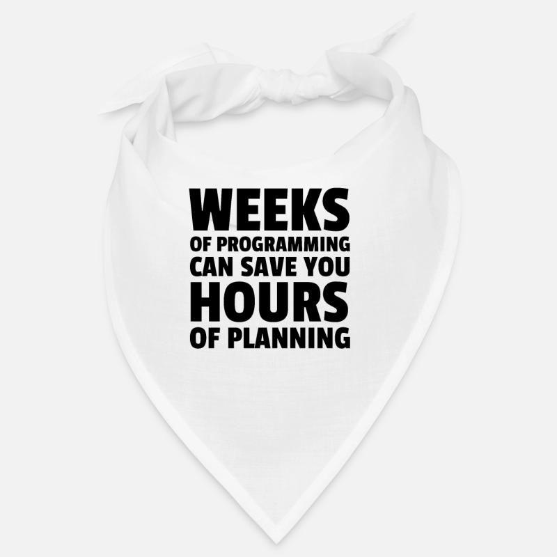 Plan your programming. Bandana