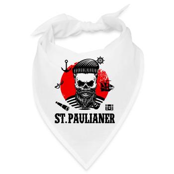 St. Pauli - Bandana - Weiß - Vorne