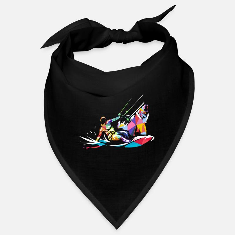 Cadeau ours kitesurf Bandana
