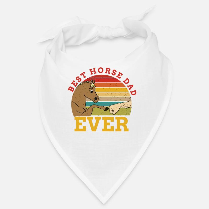 Best Horse Dad Ever Bester Pferde Dad Bandana
