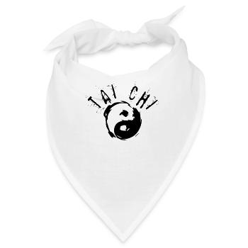 Tai Chi - Bandana - Weiß - Vorne