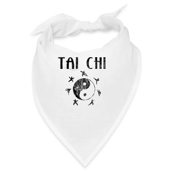 Tai Chi - Bandana - Weiß - Vorne