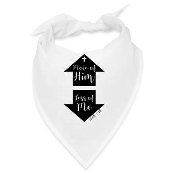Glaube & Christliche Kleidung - Bandana - Weiß - Vorne