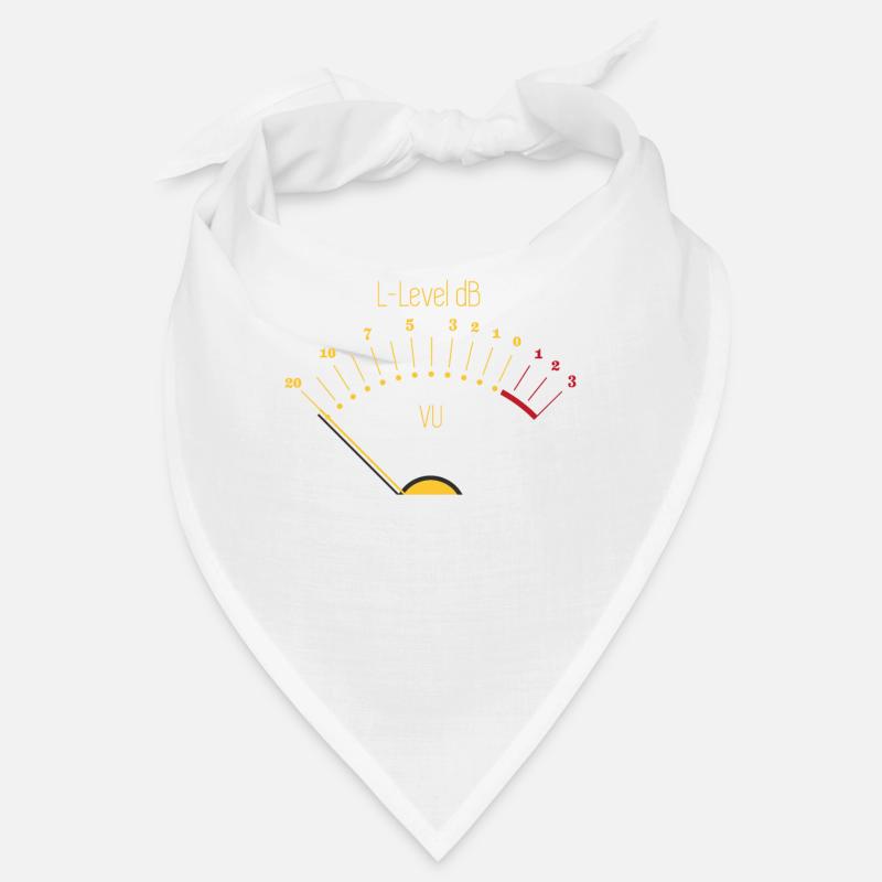 Vu Meter Tontechniker Geschenk Bandana