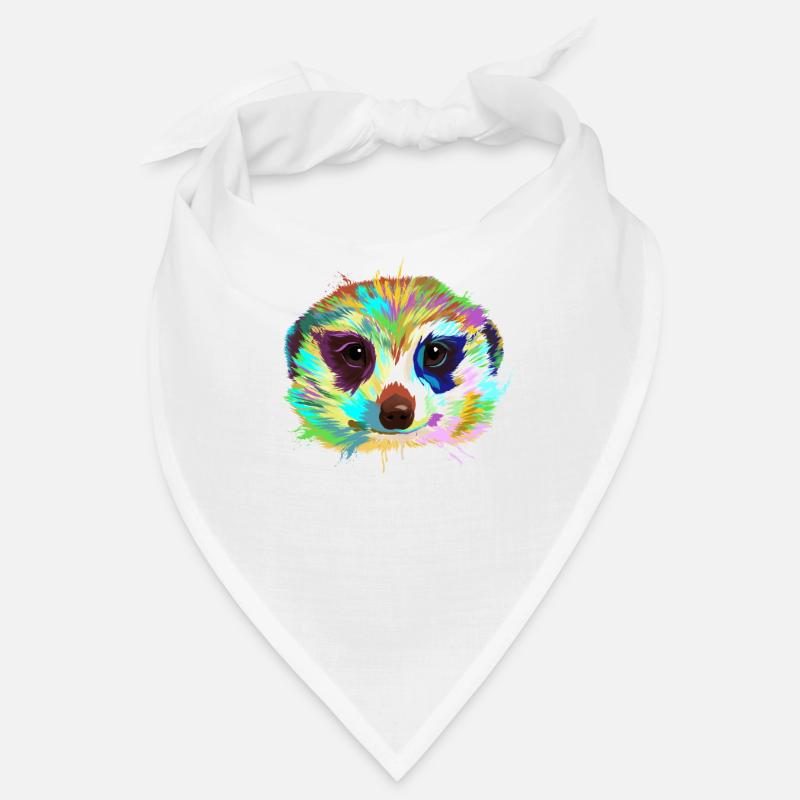 Portrait de suricate Bandana