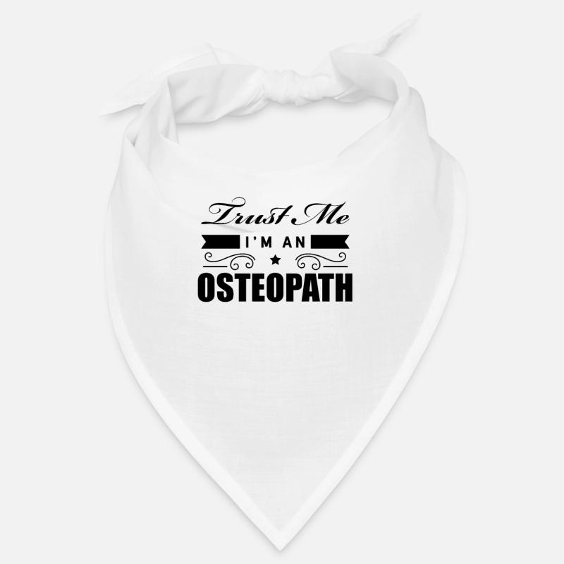 ostéopathe - Bandana - blanc