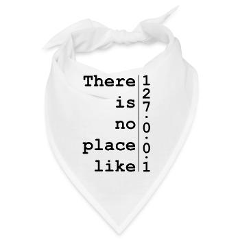 Entwickler Informatiker - Bandana - Weiß - Vorne
