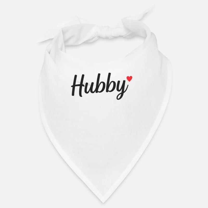 Hubby Mann Ehemann Paar Geschenk Geburtstag Bandana