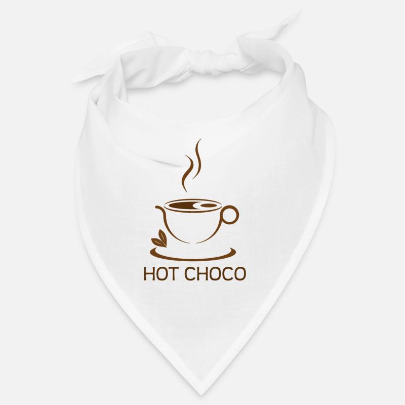 chocolate, hot choco - hot chocolate Bandana