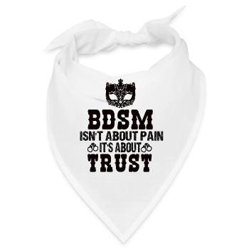 Bdsm Set - Bandana - Weiß - Vorne