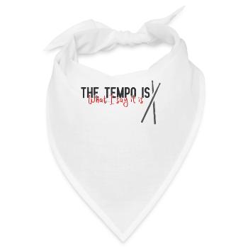Drummer - Bandana - Weiß - Vorne