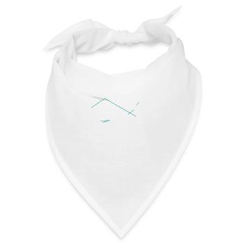 How Planes Fly Funny Aerospace Engineer Engineerin - Bandana - Weiß - Vorne