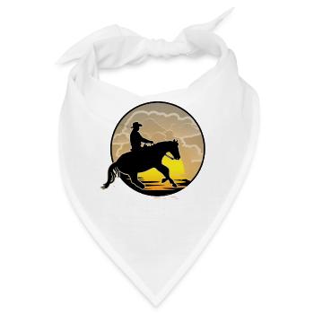 Westernreiten - Bandana - Weiß - Vorne