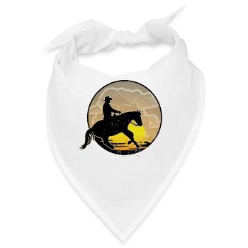 Westernreiten - Bandana - Weiß - Vorne