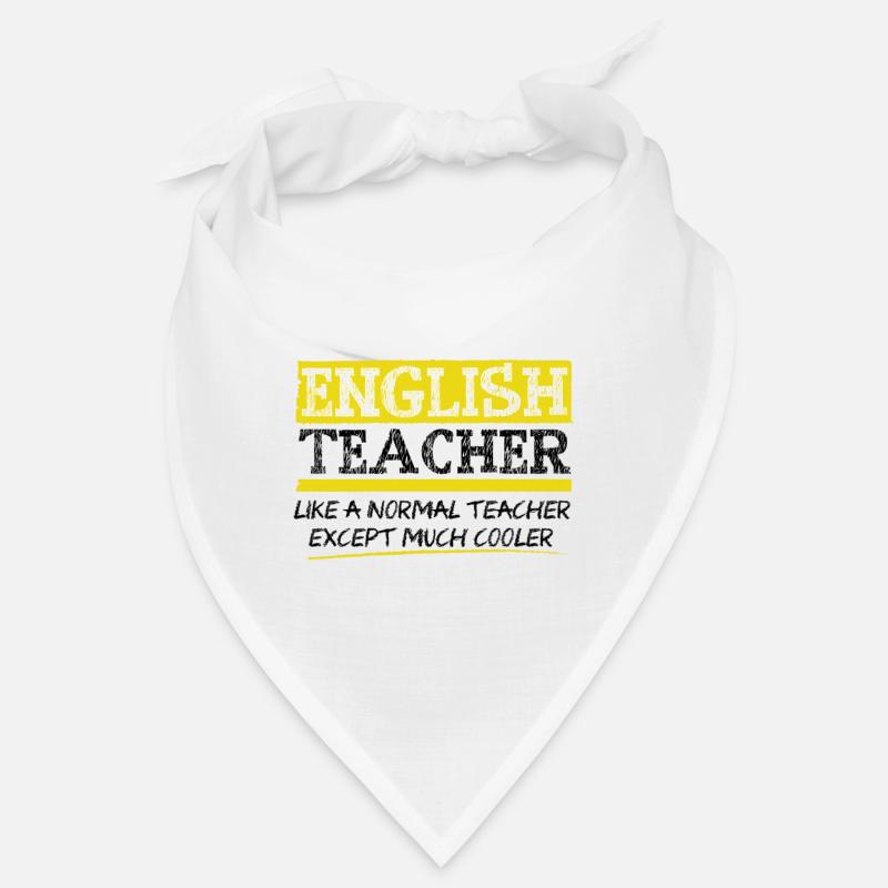 Englisch Lehrer. Wie ein normaler Lehrer aber cool Bandana
