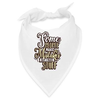 Handwerker Basteln - Bandana - Weiß - Vorne