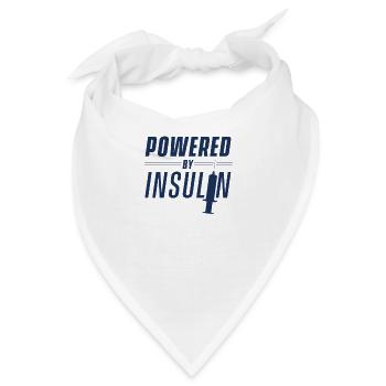 Insulin Diabetiker Blutzucker Spritzen Diabetes - Bandana - Weiß - Vorne